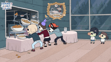 catering summer camp island GIF by Cartoon Network