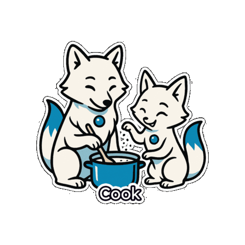 Friendship Cooking Sticker