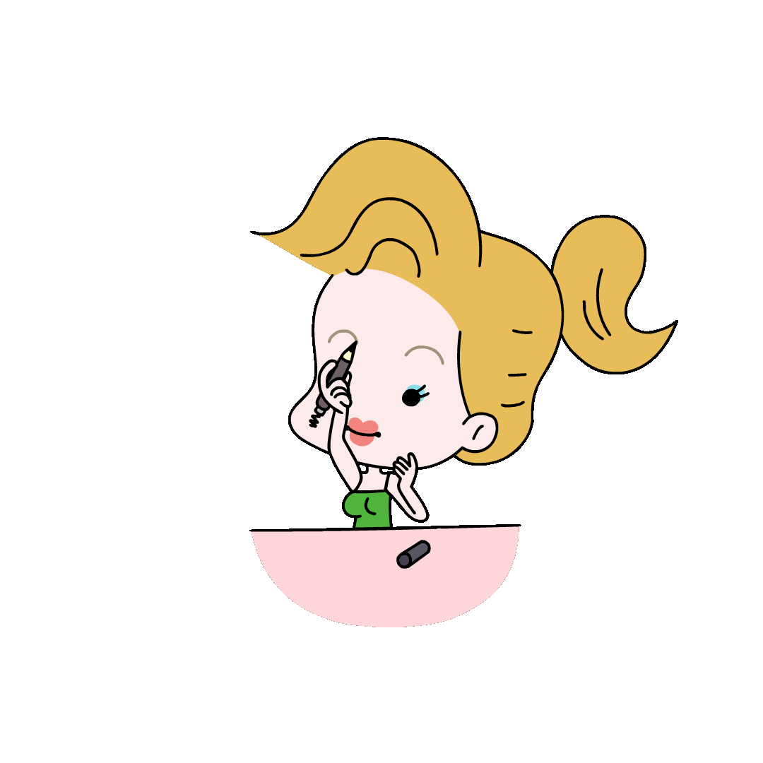 Beauty Makeup Sticker by BuzzFeed Animation for iOS & Android GIPHY