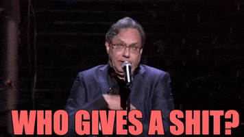 Angry Who Gives A Shit GIF by Lewis Black