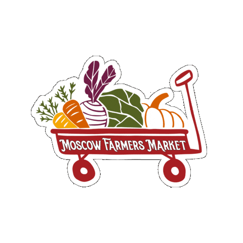 Wagon Sticker by MoscowFarmersMarket