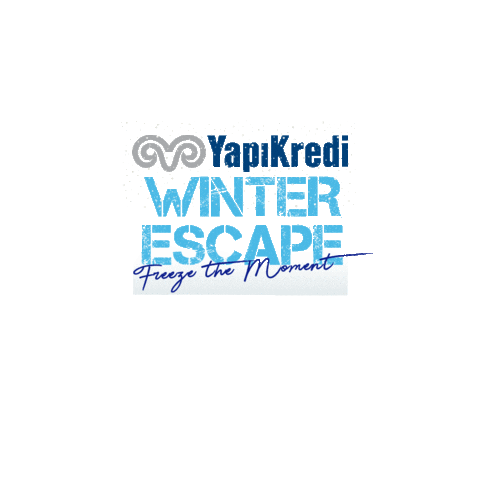 Yapı Kredi Winter Escape Sticker