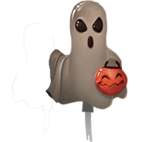Halloween Ghost Sticker by Owlient