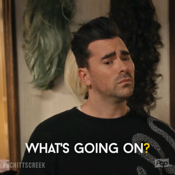 Confused David Rose GIF by Schitt's Creek - Find & Share on GIPHY