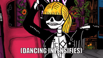 Punk Rock Dancing GIF by Noise Nest Network