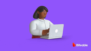 Happy Work From Home GIF by Biteable