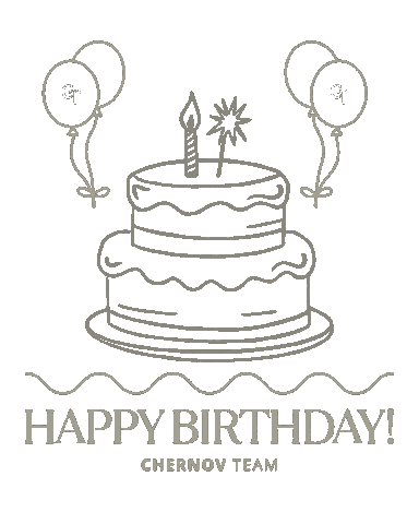 Happybirthday Sticker by Chernov Team