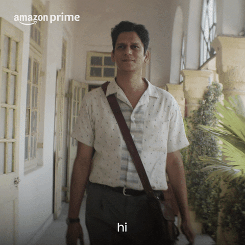 Amazon Prime Hello GIF by primevideoin