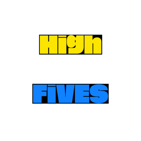 High Five Sticker by 72andSunny