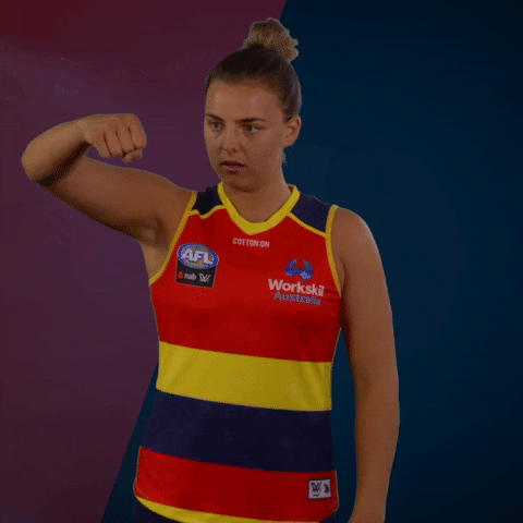 Marinoff Mic Drop GIF by Adelaide Crows