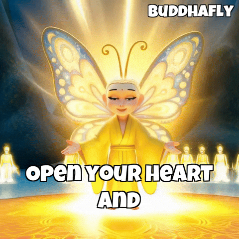 Butterfly Spirit GIF by BuddhaFlyJourney