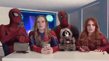 Marvel Reaction GIF by The Sean Ward Show