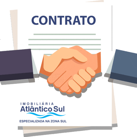 Imobiliária Atlântico Sul Sticker