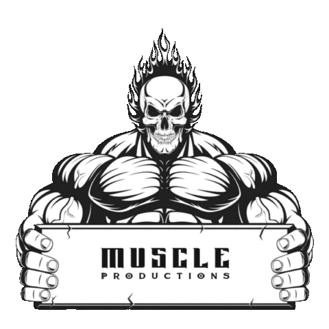 muscleproductions Sticker