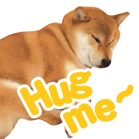 Valentine Shiba Sticker by adlibfashion