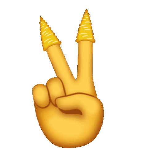 Peace Out Sticker by Bugles
