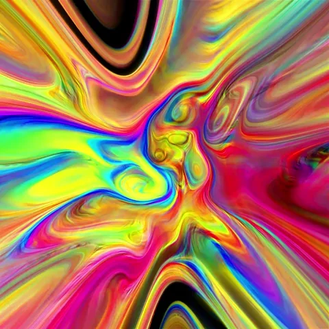 Rainbow Glow GIF by roberthruska