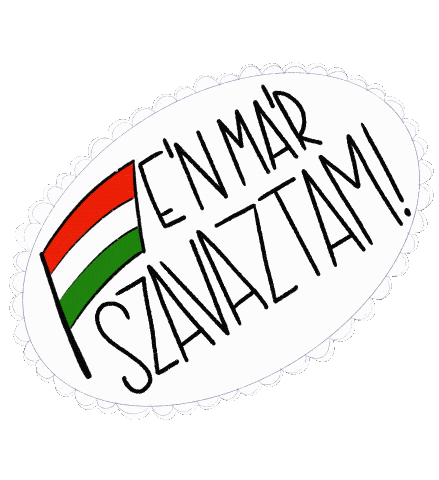 Valasztas Szavaztam Sticker