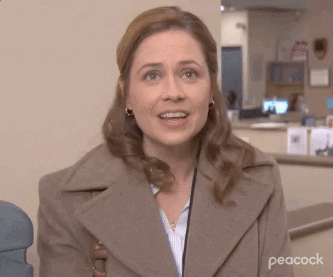I Cant Jenna Fischer GIF by The Office - Find & Share on GIPHY