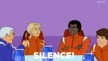 Hbomax Silence GIF by Adult Swim
