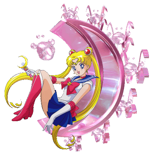 Sailor Moon Pink Sticker by Matt Osio