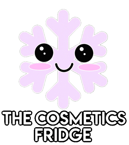 Skincare Snowflake Sticker by The Cosmetics Fridge