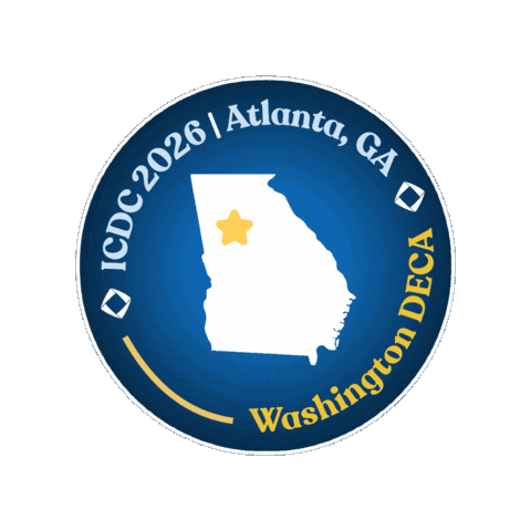 Sticker by Washington DECA