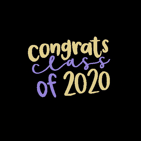 Congrats Class Of 2020 GIF by UMHB Campus Activities