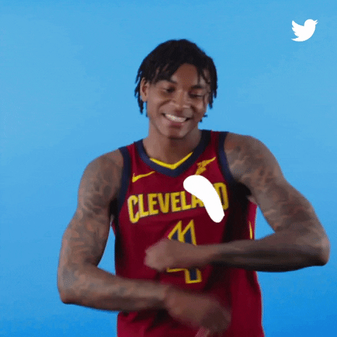 Happy Cleveland Cavaliers GIF by Twitter