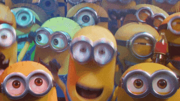 Excited Cheer GIF by Minions