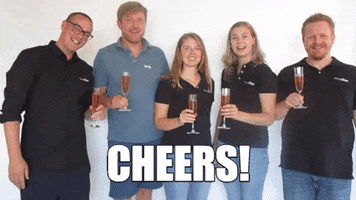 ZorgOber celebrate cheers drinks champagne GIF