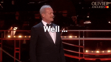 Awkward Olivier Awards GIF by Official London Theatre