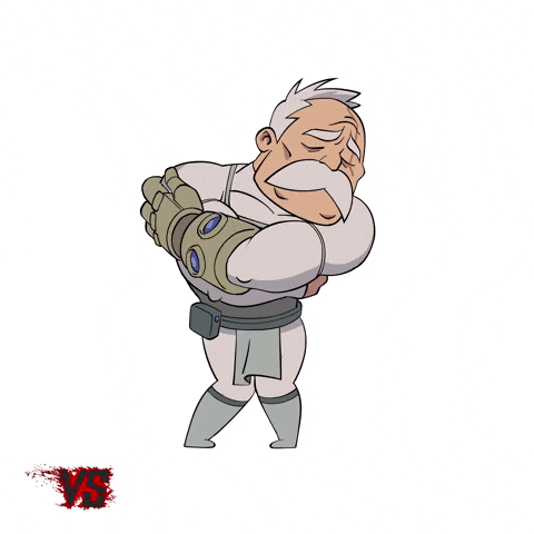 Sad Old Man GIF by Skybound Games