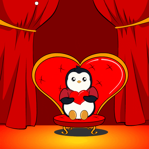 I Love You Heart GIF by Pudgy Penguins
