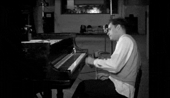 Piano GIF by Glenn Gould