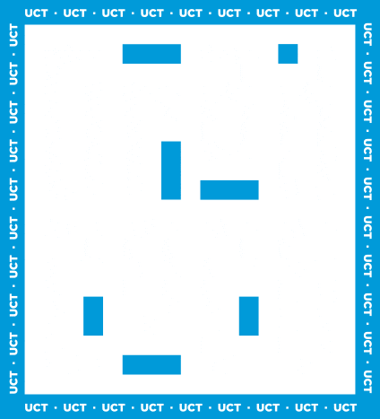 Uctgrad Sticker by University of Cape Town