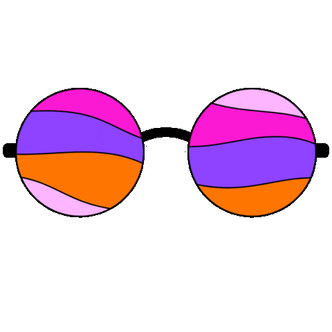 Four Eyes Deal With It Sticker