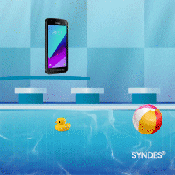 Phone Swim GIF by SYNDES
