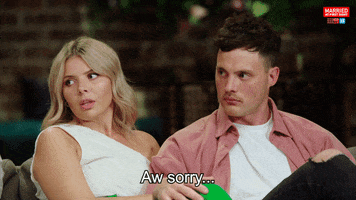 Sorry Not Sorry Reaction GIF by Married At First Sight