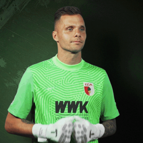 Thumb Parry GIF by FC Augsburg 1907