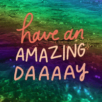 Have A Nice Day Rainbow GIF by Yevbel