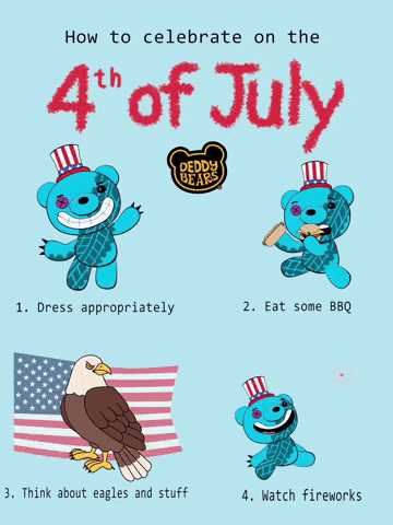 United States Celebration GIF by DeddyBears