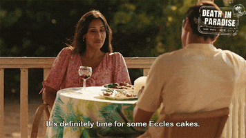 Time For Cake GIF by Death In Paradise