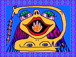 Fire Glitch GIF by Sarah Zucker