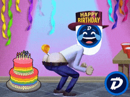 Happy Birthday Lol GIF by DigiByte Memes