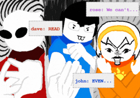 Dave Strider John Egbert GIF