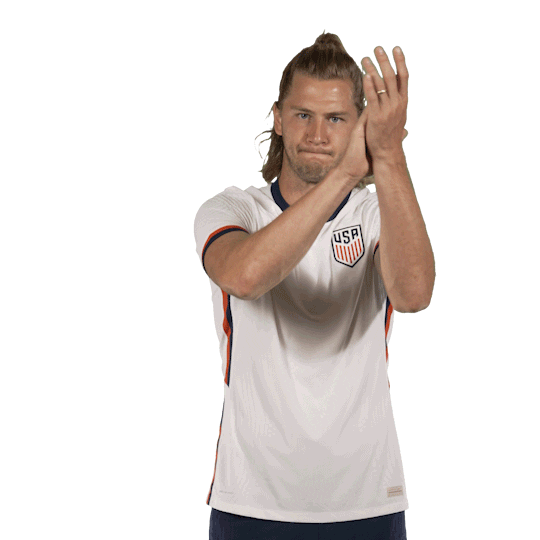 Us Soccer Applause Sticker by U.S. Soccer Federation