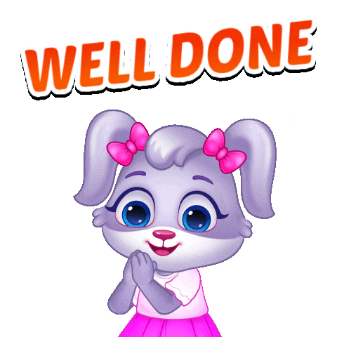 Well Done Applause Sticker by Lucas and Friends by RV AppStudios
