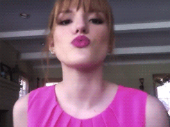bella thorne kiss GIF