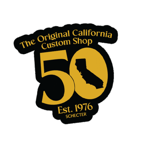 Guitar Player Sticker by Schecter Guitar Research